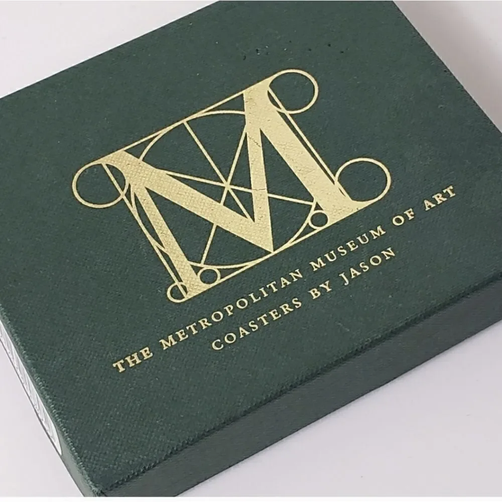 METROPOLITAN MUSEUM OF ART Boxed Coaster Set By Jason